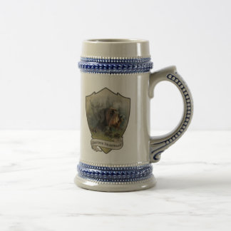 Caneca De Cerveja Ponteiro Alemão Wirehaired, Caça a Barcos