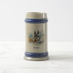 Caneca De Cerveja Praga velha