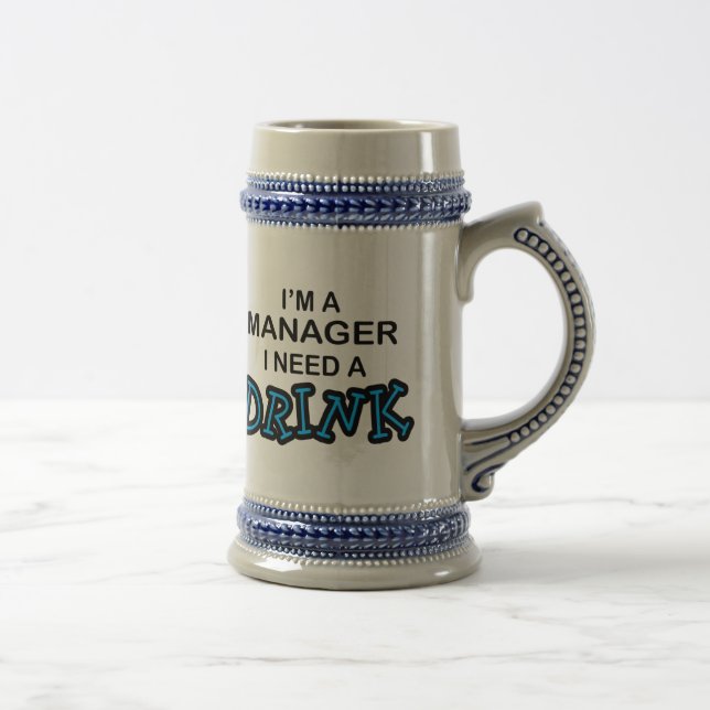 Caneca De Cerveja Precise uma bebida - gerente (Direita)