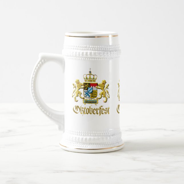 Caneca De Cerveja Presente Celebração Dourada Oktoberfest Baviera (Esquerda)