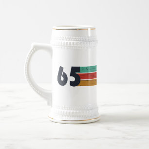 Caneca De Cerveja Presente de aniversário vintage nascido em 1965