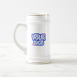 Caneca De Cerveja Presente de funcionário de logotipo personalizado 