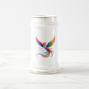 Caneca De Cerveja Presente Personalizado com Nome e Data de Nascimen