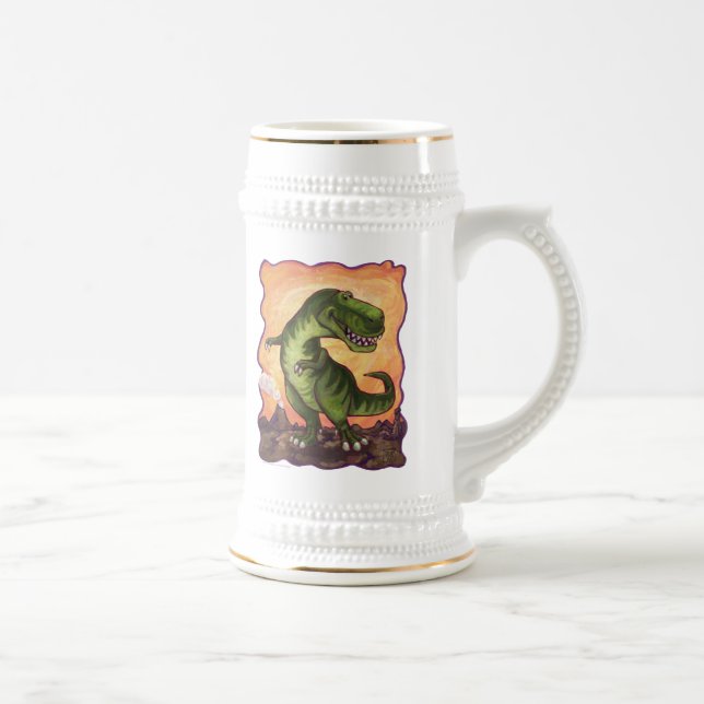 Caneca De Cerveja Presentes e acessórios do Tyrannosaurus (Direita)