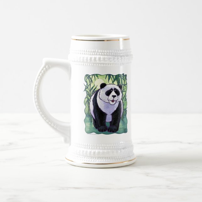 Caneca De Cerveja Presentes e acessórios do Urso Panda (Esquerda)