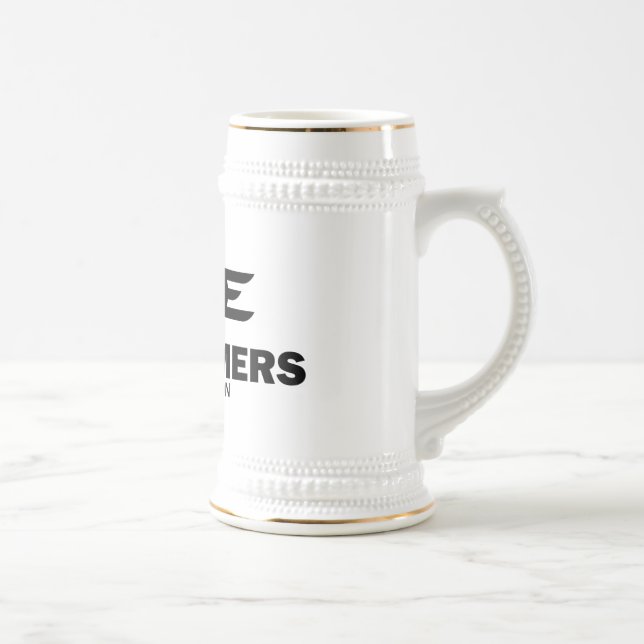 Caneca de cerveja preta da BORDA (Direita)