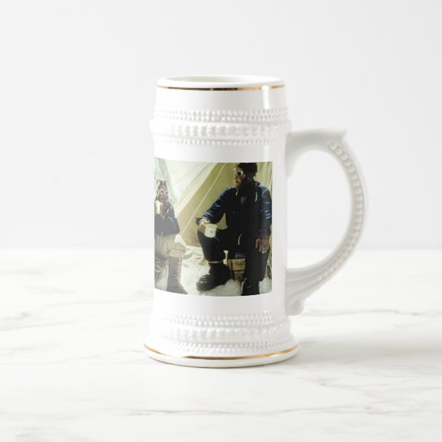 Caneca De Cerveja Primeiros Homens a Conquistar Everest Hillary Norg (Direita)
