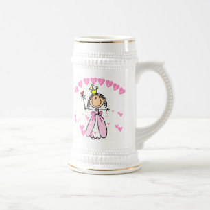 Caneca De Cerveja Princesa dos corações