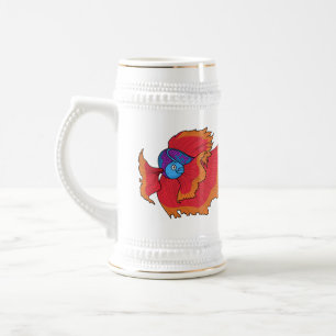 Caneca De Cerveja Queijo de caça aos peixes