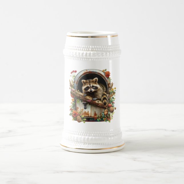 Caneca De Cerveja Raccoon  (Centro)