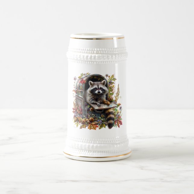 Caneca De Cerveja Raccoon  (Centro)