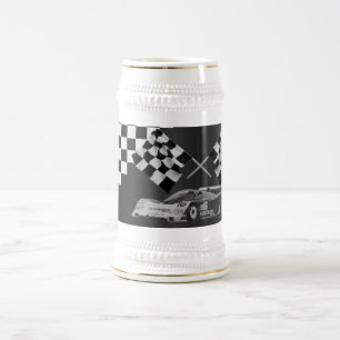 Caneca De Cerveja Race Car Mug