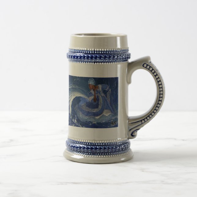 CANECA DE CERVEJA RAINHA DO OCEANO (Direita)