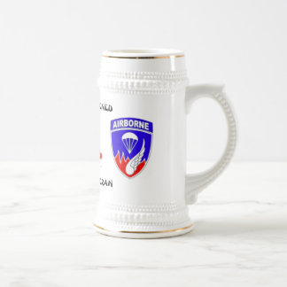 Caneca De Cerveja Rakkasan 187th Inf. Registro. Combate (Pre-101st.)
