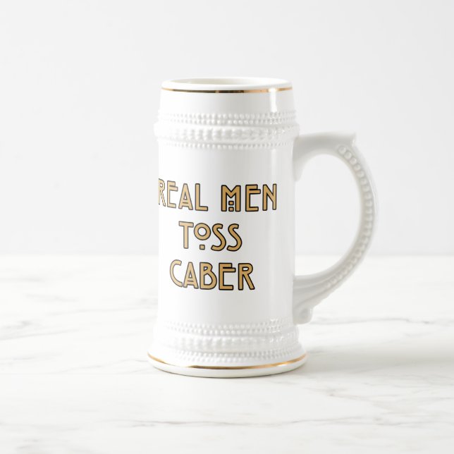 Caneca De Cerveja Real Men Toss Caber (Direita)