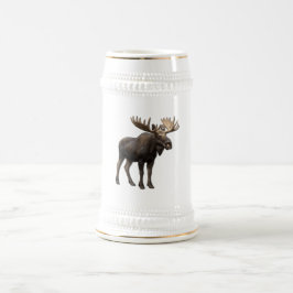 CANECA DE CERVEJA REALISTIC MOOSE DESIGN. SAMER BRASIL