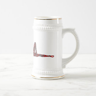 Caneca De Cerveja red,SANFERMIN,7JULIO,FIESTAS,PAMPLONA,TOROS,ENCIER
