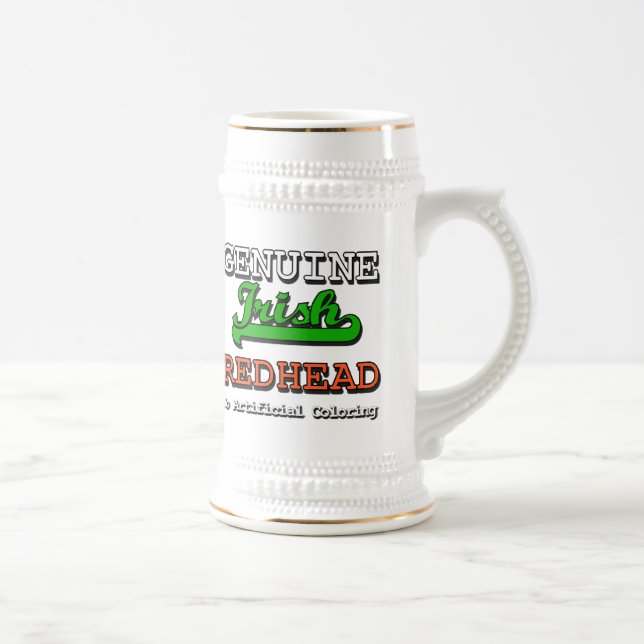 Caneca De Cerveja Redhead genuíno (Direita)