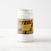 Refrigerante root beer cremoso de Teds