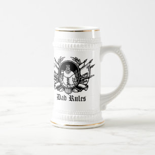 Caneca De Cerveja Regras do pai!
