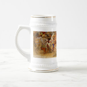 Caneca De Cerveja Rei Arthur e Cavaleiros da Mesa redonda