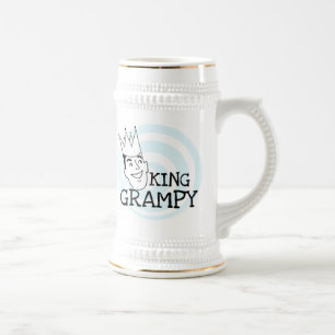 Caneca De Cerveja Rei Grampy Camiseta e presentes
