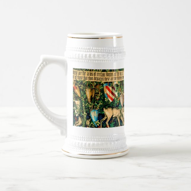 Caneca De Cerveja Rei Medieval Arthur William Morris (Esquerda)