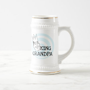 Caneca De Cerveja Rei Vovô T-shirt e presentes