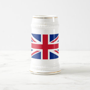 Caneca De Cerveja Reino Unido Bandeira Union Jack das Colônias Britâ