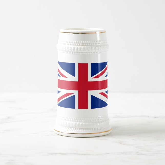 Caneca De Cerveja Reino Unido União Jack Flag das Colônias britânica (Centro)