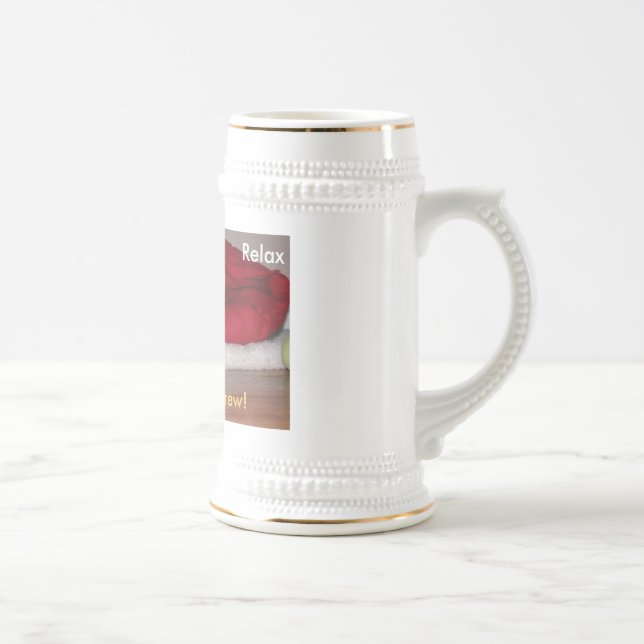 Caneca De Cerveja Relaxe, tenha uma fermentação! (Direita)