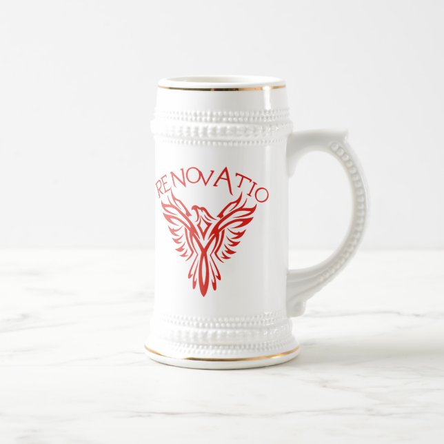 Caneca De Cerveja Renovação: Phoenix (Direita)