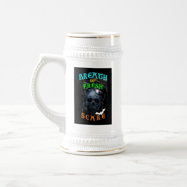 Caneca De Cerveja Respiração Do Medo Fresco (Esquerda)