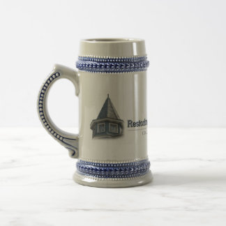 Caneca De Cerveja Restaurando a casa da transplantação da esperança