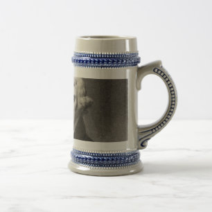 Caneca De Cerveja Retrato de Thomas Jefferson