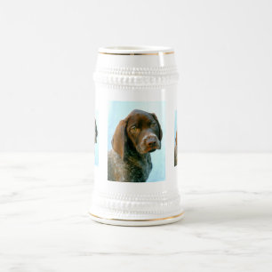 Caneca De Cerveja Retrato de um cão