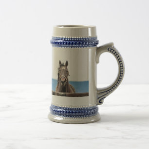 Caneca De Cerveja Retrato de um cavalo