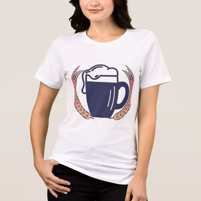 Caneca de Cerveja Retro (Frente)