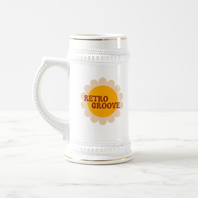 Caneca De Cerveja Retro Groove (Esquerda)