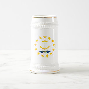 Caneca De Cerveja Rhode Island State Flag