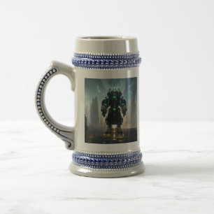 Caneca de cerveja Robot 4