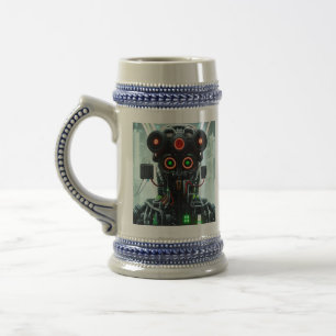 Caneca de cerveja Robot 5