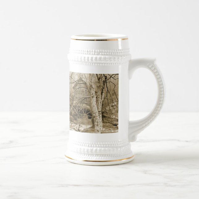 Caneca De Cerveja Roda d'água histórica (Direita)