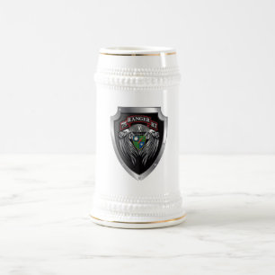 Caneca De Cerveja Rolo do 75º Regimento de Rangers Magnífico