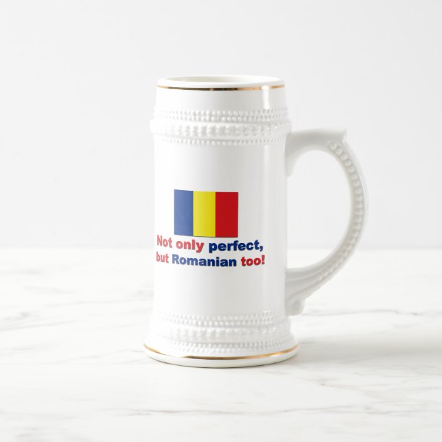 Caneca De Cerveja Romanian perfeito (Direita)