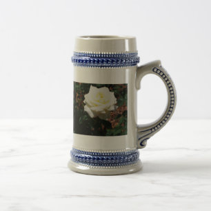 Caneca De Cerveja Rosa Amarela Pálida