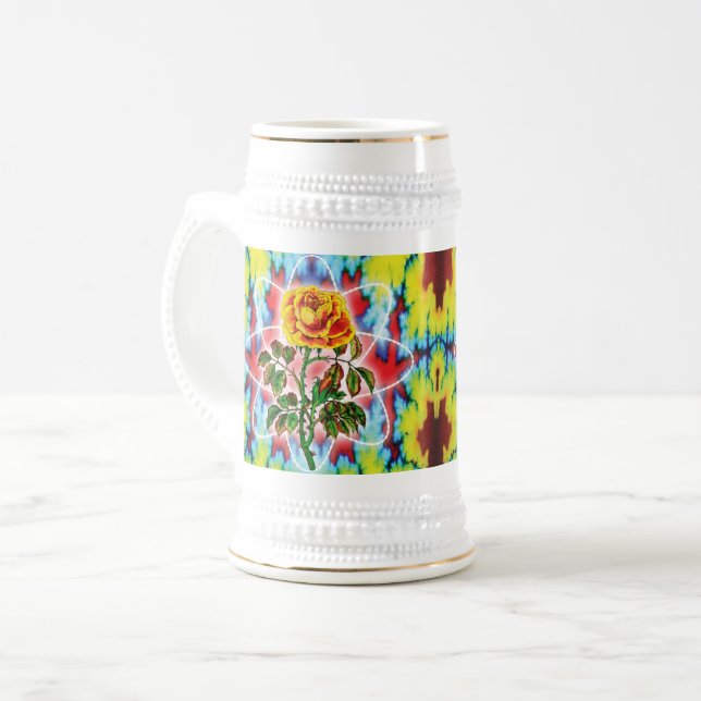 Caneca De Cerveja Rosa Rad Rad (Frente Esquerda)