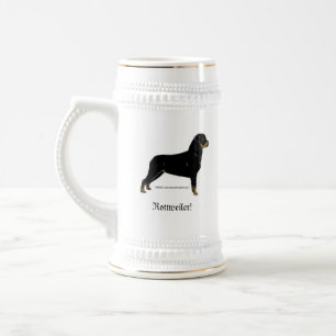 Caneca De Cerveja Rottweiler