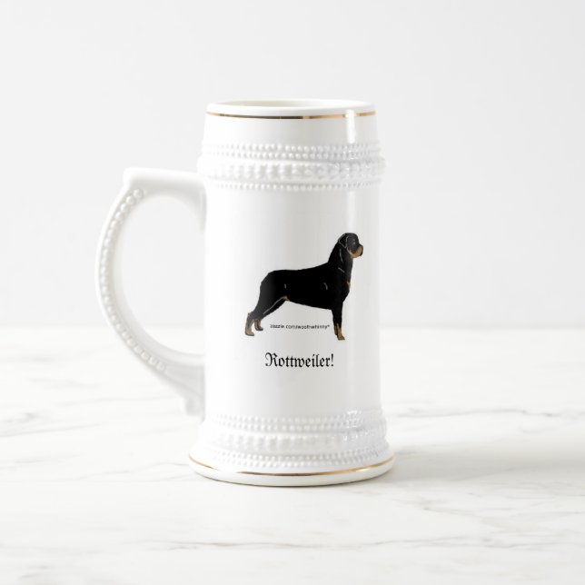Caneca De Cerveja Rottweiler (Esquerda)