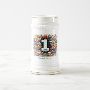 Caneca De Cerveja Rua Jan 210 - Um dia de liners